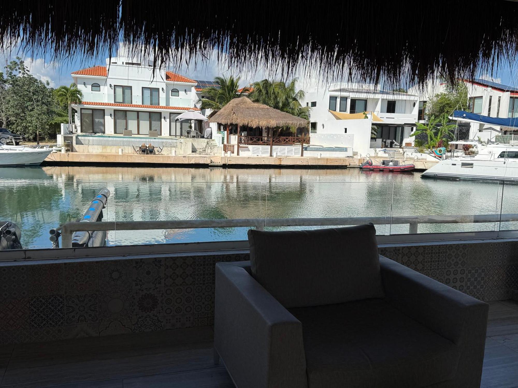 Casa Buda Villa Riviera Maya Puerto Aventuras Muelle Privado Экстерьер фото