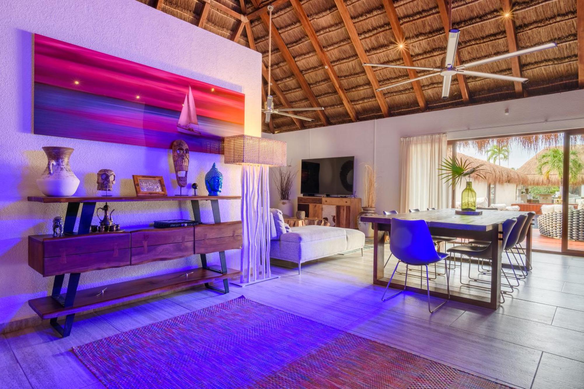 Casa Buda Villa Riviera Maya Puerto Aventuras Muelle Privado Экстерьер фото