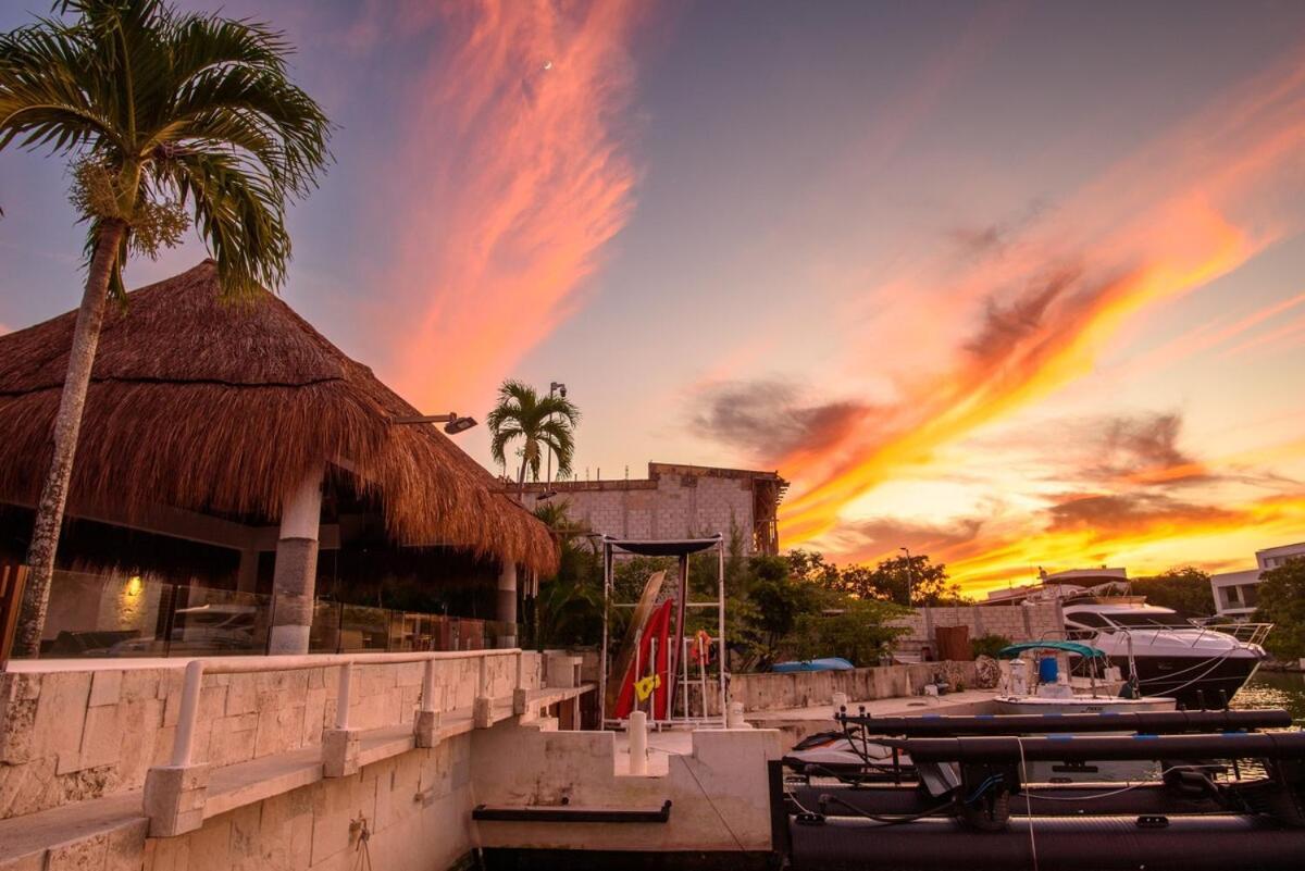 Casa Buda Villa Riviera Maya Puerto Aventuras Muelle Privado Экстерьер фото